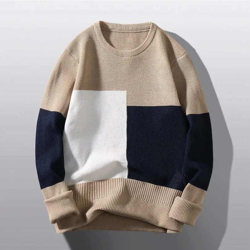 Unisex Round Neck Streetwear Fashion Warm Sweater